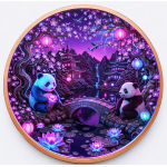 Neu** 1 oz Kupferedition - PANDA - Copper Color - VORVERKAUF PRESALE