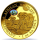 1 oz Gold Somalia Elefant 2026 Privy ANA Pittsburgh  - Serie African Wildlife - ELEFANTENMOTIV 2027 mit farbigem Privy Mark