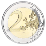 2 Euro Finnland 2015 150. Geburtstag Jean Sibelius unc.