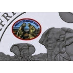 1 oz Somalia Elefant 2026 Privy PITTSBURGH / USA Münzmesse/Money Fair - Serie African Wildlife - ELEFANTENMOTIV 2026