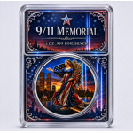 NEU*1 oz USA 2026 - LIBERTY EAGLE - Gedenken an 9/11 Nine Eleven New York - Coin Card Silber Farbig/Color American Eagle & Liberty