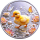 Neu* 4 x 1 oz *SET* Kupferedition - Ente Hamster Fuchs Kolibri- Fantasiemotive (3-6.) - Für Kinder & Erwachsene - Kupfer Color Hochrelief - VORVERKAUF PRESALE