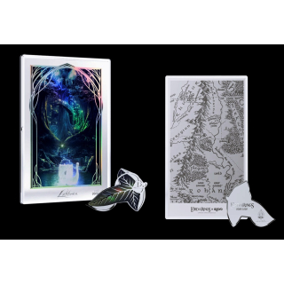 1/2 oz + 5 g Silber Niue 2026 Proof -THE LORD OF THE RINGS - Lothlorien Collectible Set - Silber Folie color