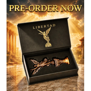 3 oz Kupfer-Edition - LIBERTAD / SIEGEGÖTTIN - 3-Dimensionale Statue - Mecixo Wahrzeichen - Copper Antik High relief - Vorverkauf / Presale!