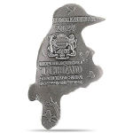 NEU* 1 oz Tschad 2024 BU - Kookaburra - 5,000 CFA - Antique - High Relief