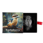 NEU* 1 oz Tschad 2024 BU - Kookaburra - 5,000 CFA - Antique - High Relief