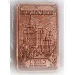 auf Lager *Echtbilder*   1 kg Kupfer Edition - SCHLOSS NEUSCHWANSTEIN / Das Märchenschloss König Ludwig II. - Castle
