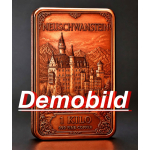 Neu ** 1 kg Kupfer Edition - SCHLOSS NEUSCHWANSTEIN / Das...