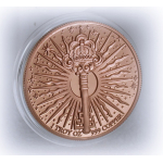 ab Lager Echtbilder** 1 oz Kupferedition - BABYDRACHE / Der Kleine Eisdrache - Die Legende der Drachenbabies - Copper Color