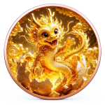 1 oz Kupferedition - BABYDRACHE / Der Kleine Goldene...