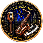 Neu* 5 oz Kupfer Edition - JAZZ - FESTIVAL / Musik / Die Wilden 1920er - Kupfer Color High relief - Vorverkauf / Presale