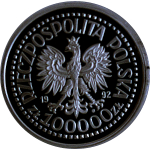 16,5 g Silber Polen 1992 Proof - KORFANTY Vereinigung von...