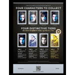 5 g Silber Niue 2026 - GAME of THRONES HAUS STARK / WINTERFELL - Silber Foil Blind Box Foil & Gold Chase - BLIND BOX Kollektion / Collection