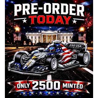 Neu* 1 oz Kupfer Edition - RACING CAR  American Eagle - Kupfer Color - Vorverkauf / Presale