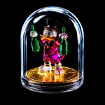 1 oz Kanada 2026 Statue Edition - Die BILLION-DOLLAR-ENTE - Zu Gast bei den Ducks in Entenhausen - Silber Color Statue - Vorverkauf Presale