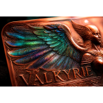 Neu** 1 oz Kupfer-Edition - Germanische WALKÜRE / VALKYRIE - Kupferbarren Color High relief - Vorverkauf / Presale!