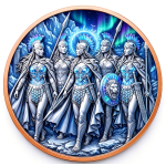 Neu* 5 oz Kupfer-Edition - SPARTA Kriegerinnen / Warriors - Griechische Geschichte - Schlacht bei den Thermopylen - Copper Color High Relief - Vorverkauf / Presale!