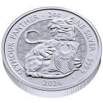 NEU* 2 oz UK 2026 BU Tudors Beasts PANTHER - Seymur...