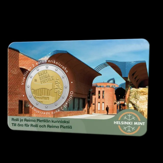 Finnland 2 Euro Coincard (FI/SWE) 2026 Raili & Reima Pietilä bfr. unc