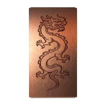 Neu ** GHANA 1 kg Kupferbarren Edition - Drache / Dragon...