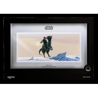 in Kürze** 20 g Niue Star Wars 2026 Folie Proof - Luke Skywalker Riding his Tauntaun  - silber 2 NZ$  - wenige !