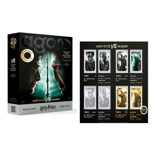 5 g Niue 2026 Proof - Harry Potter vs Lord Voldemort / Battle - Harry Potter Blind Box Kollektion - Silber1 $ - Agoro/NZ Mint