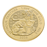 NEU* 1/4 oz Gold UK 2026 BU Tudors Beasts PANTHER - Seymur Panther - Britischer Panther - Royal Tudor Beasts Silber - Großbritannien 25 Pfd
