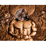 Neu* 1 oz Kupfer 2026 Germania BOEDVAR SAGA - Die LEGENDE des NORDISCHEN KRIEGERS - Legend of Nordic Warrior - - Germania Mint Kupfer Round  / 2nd Copper Round