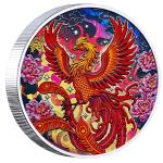 3 oz Tuvalu 2026 Proof - Kaiserlicher Zinnoberroter...