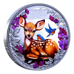 1 oz Niue 2026 Proof - Das REHKITZ / FAWN - Freunde des...