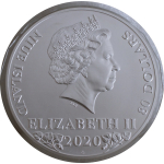 1 kg Niue 2020 BU - Tschechischer LÖWE / Czech Lion - mit 5 Karat Tschechischer GRANAT-Edelstein - 80 NZ$ - Auflage 20 Stck !