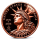 NEU** 1 oz Kupfer Proof Edition - LIBERTY - Unabhängigkeit Amerikas 1776-2026- USA Nationale Wahrzeichen & Symbole - Keine Währung
