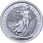 1 oz BRITANNIA 2027 BU - UK Großbritannien - Silber...