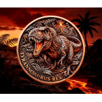 Neu* 1 oz Kupferedition- T-REX Tyrannosaurus Rex -...