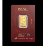 NEU* 5 g Goldbarren Pamp Suisse - Viel Glück - Good Luck - Phönix - Phoenix - Blister / Coin Card