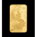 NEU* 5 g Goldbarren Pamp Suisse - Viel Glück - Good Luck - Phönix - Phoenix - Blister / Coin Card