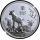 2 oz Australien 2027 BU - Jahr der ZIEGE / Year of the GOAT - LUNAR 3 Serie Perth Mint - 2 AU$ - Silberziege Silver Goat