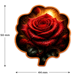 Neu* 1 oz Kupferedition Shape - Die ROSE - In Liebe...
