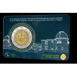 2 Euro Belgien 2026 -Sternwarte & Geograph. Institut...