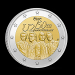 2 Euro Irland 2026 50 Jahre Rockband U2 2026 Coincard