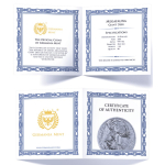 ab 15.10.* 1 oz Liberia 2026 BU GIANT DEER / der Riesenhirsch -  MEGAFAUNA (2.) - Silber BU 20$ - Germania Mint