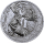 1 oz Liberia 2026 BU GIANT DEER / der Riesenhirsch -  MEGAFAUNA (2.) - Silber BU 20$ - Germania Mint