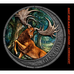 1 oz Liberia 2026 Antik Black Light / Schwarzlicht -...