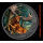 1 oz Liberia 2026 Antik Black Light / Schwarzlicht - Oblivion GIANT DEER / der Riesenhirsch -  MEGAFAUNA (2.) - Silber Antik 20$ - Germania Mint