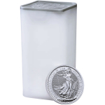 NEU* 1/10 oz BRITANNIA 2027 BU - UK Großbritannien - Silber 20 pence - 30 Jahre Britannia - SilberspotAbhängig
