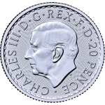 NEU* 16 x 1/10 oz BRITANNIA 2027 BU TUBE - UK Großbritannien - Silber 20 pence - 30 Jahre Britannia - SilberspotAbhängig