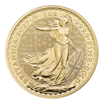 1 oz Gold BRITANNIA 2027 BU - UK Großbritannien -...