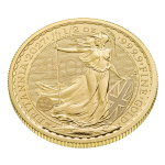 1/2 oz Gold BRITANNIA 2027 BU - UK Großbritannien - Gold 50 Pfd. - Neue Britannia 2027 40 Jahre