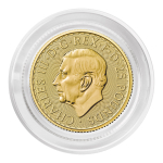 1/4 oz Gold BRITANNIA 2027 BU - UK Großbritannien - Gold 25 Pfd. - Neue Britannia 2027 40 Jahre