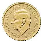 1/10  oz Gold BRITANNIA 2027 BU - UK Großbritannien - Gold 10 Pfd. - Neue Britannia 2027 40 Jahre